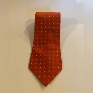 DKNY Mens Tie Silk Elegant Preppy Classic Corpcore Basic Casual Designer